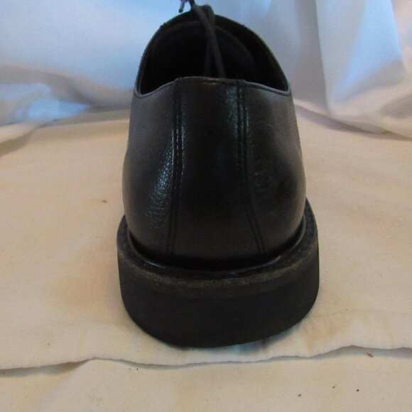 Mephisto Black Marlon Derbys Size 11 Goodyear Welt Air-Relax Pebbled Leather - Picture 5 of 13